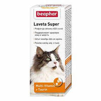 Beaphar (Беафар) Laveta Super - жидкая витаминная добавка для кошек при проблемах с шерстью, 50 мл