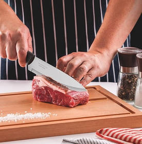 Набір шеф-ножів TRAMONTINA PLENUS black 17,8 см 12 шт