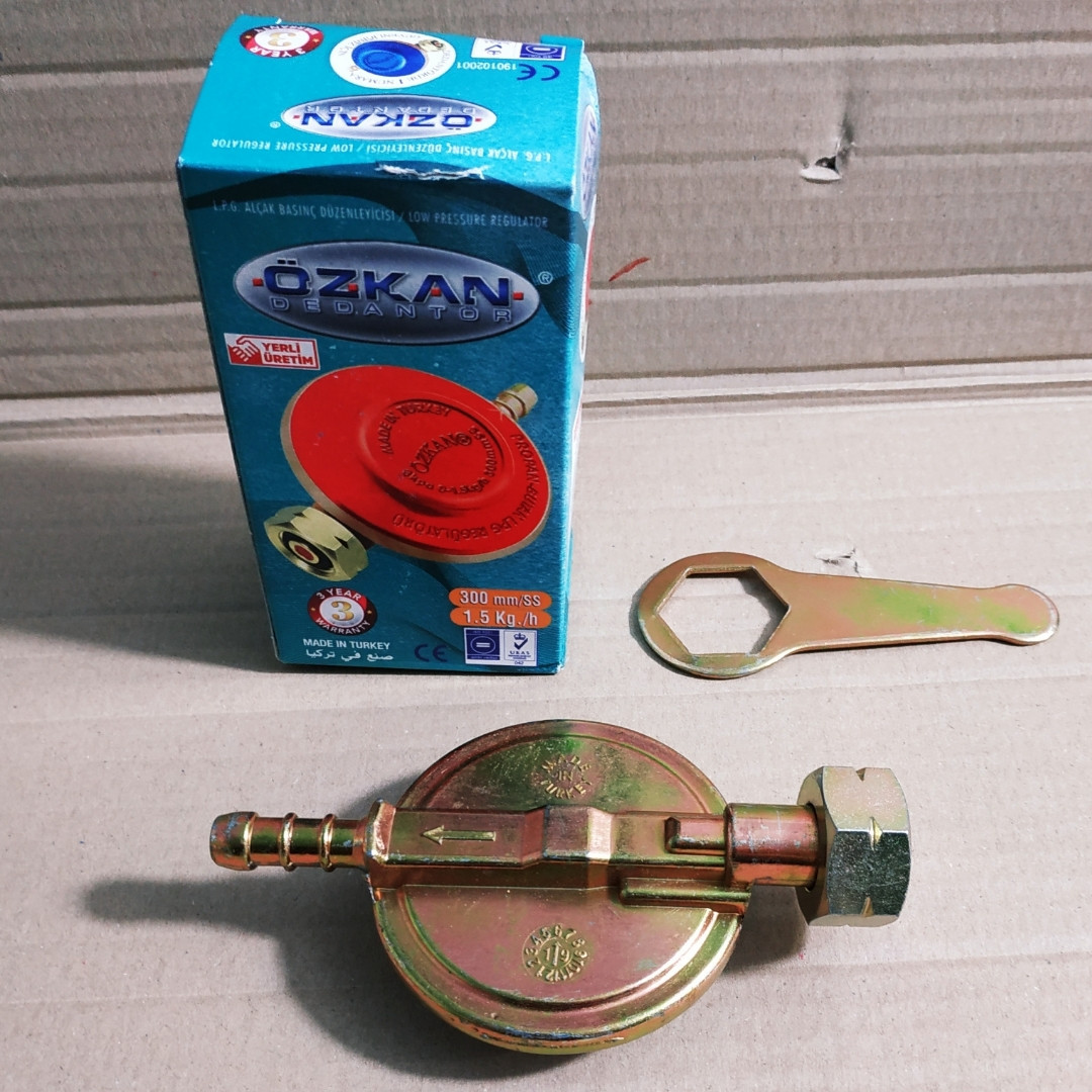 Редуктор для газового балона Nurgaz Турецький, Ozkan оригінал