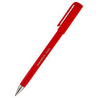 Ручка гелевая Axent DG 2042, 0.7 мм, Красный цвет корп., Красный цвет черн.