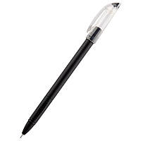 Ручка шариковая Axent Direkt, 0.5 мм, Черный цвет корп., Черный цвет черн.