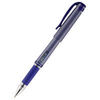 Ручка шариковая Axent Solo, 0.5 мм, Принт, Синий цвет черн.