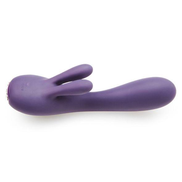 Вібратор-кролик Je Joue - Fifi Purple з трьома моторами, глибока вібрація 18+
