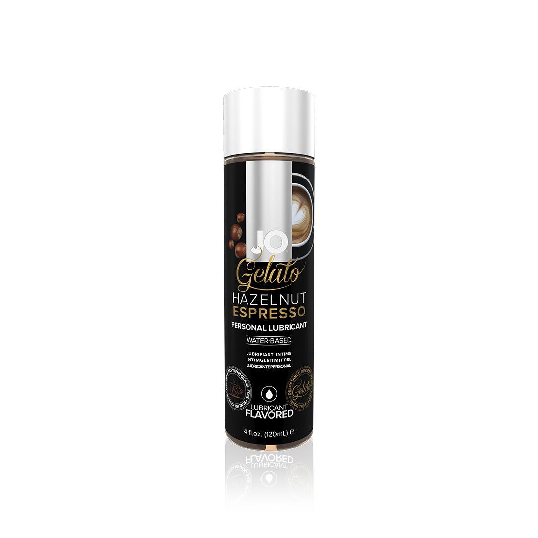 Змазка на водній основі JO GELATO Hazelnut Espresso (120 мл) без цукру, парабенів та пропіленгліколю 18+