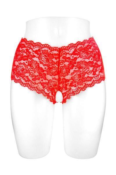 Трусики з доступом Fashion Secret JULIA Red  18+