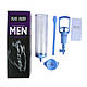 Вакуумна помпа з ручним насосом Men Powerup Blue  18+, фото 4