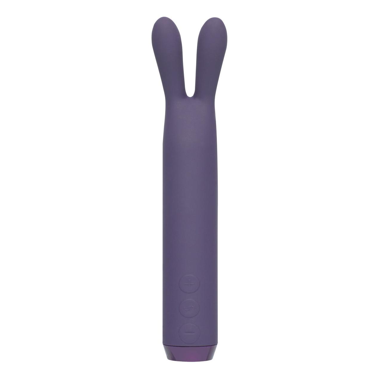Вібратор з вушками Je Joue - Rabbit Bullet Vibrator Purple, глибока вібрація 18+