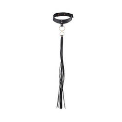 Чокер Bijoux Indiscrets MAZE — Tassel Chocker Black  18+