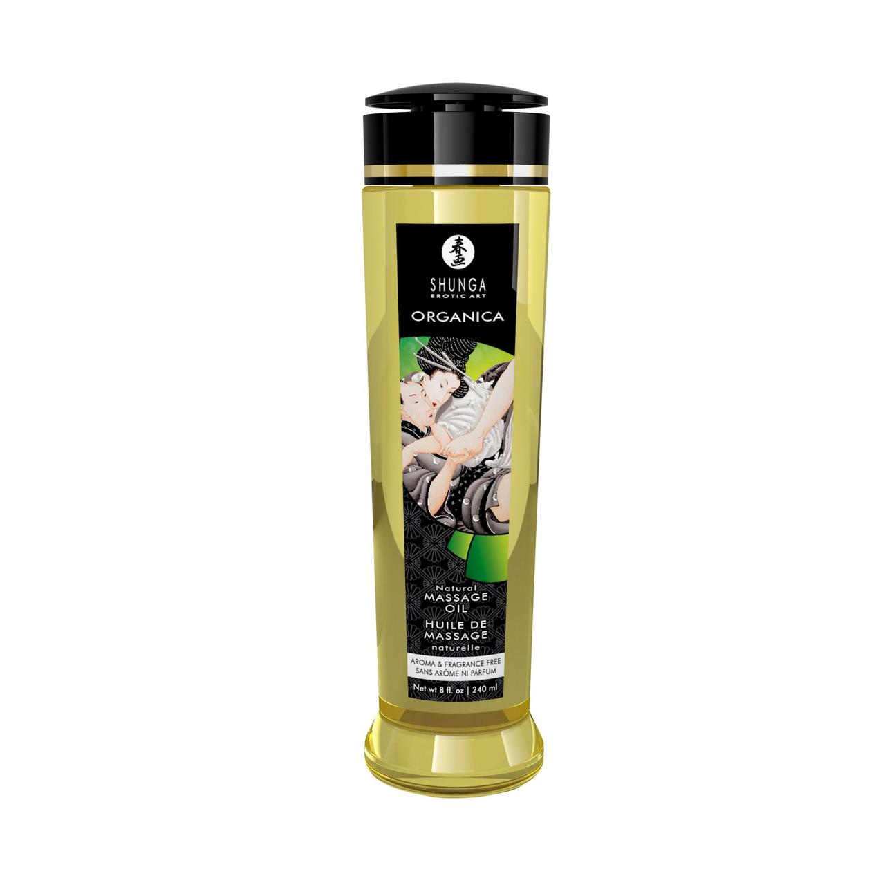 Органічна масажна олія Shunga ORGANICA – Natural (240 мл) з вітаміном Е 18+