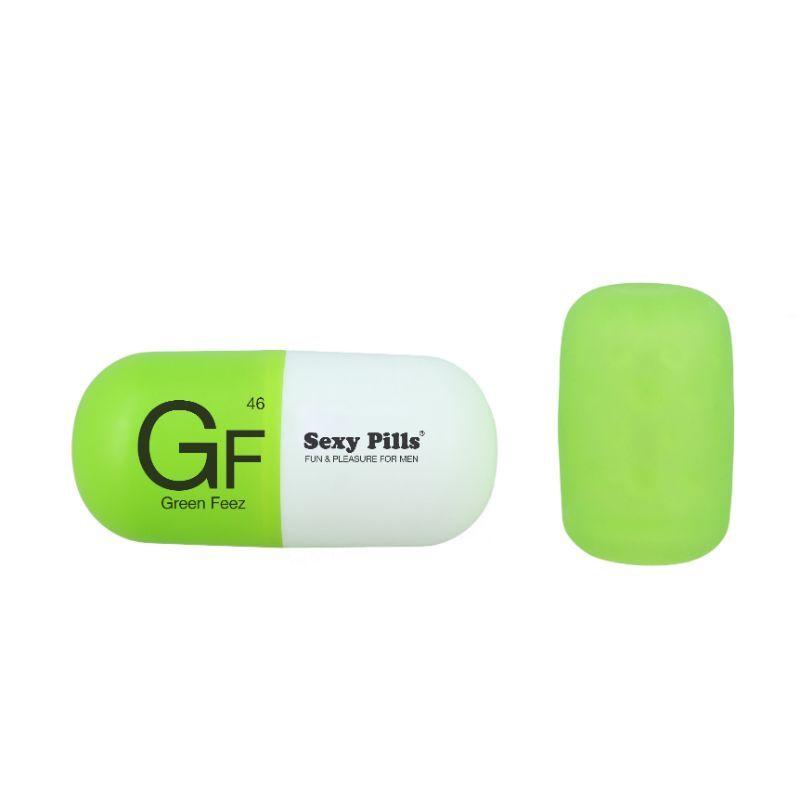 Мастурбатор пігулка Love To Love SEXY PILLS GREEN FEEZ  18+