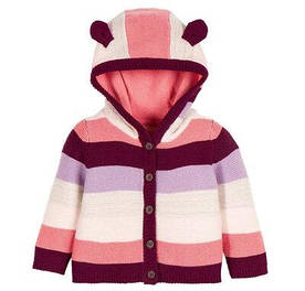 Кардиган для дівчинки в смужку Lupilu 86/92см
