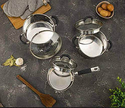 Набір посуду Ardesto Gemini AR1906GS, фото 5