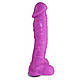 Крафтове мило-член із присоскою Чистий Кайф Violet size XL, натуральне  18+, фото 3