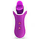 Стимулятор з імітацією оральних пестощів FeelzToys - Clitella Oral Clitoral Stimulator Purple  18+, фото 4