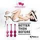 Набір вагінальних кульок для просунутих FeelzToys - FemmeFit Advanced Pelvic Muscle Training Set  18+, фото 9