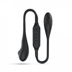 Вібратор на гнучкому зчепленні зі стимуляцією пальчиком Dorcel DUAL EXPLORER 18+