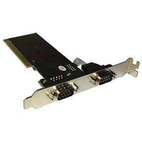 Контролер PCI перехідник на 2 RS232 DB9 COM-порта, фото 4
