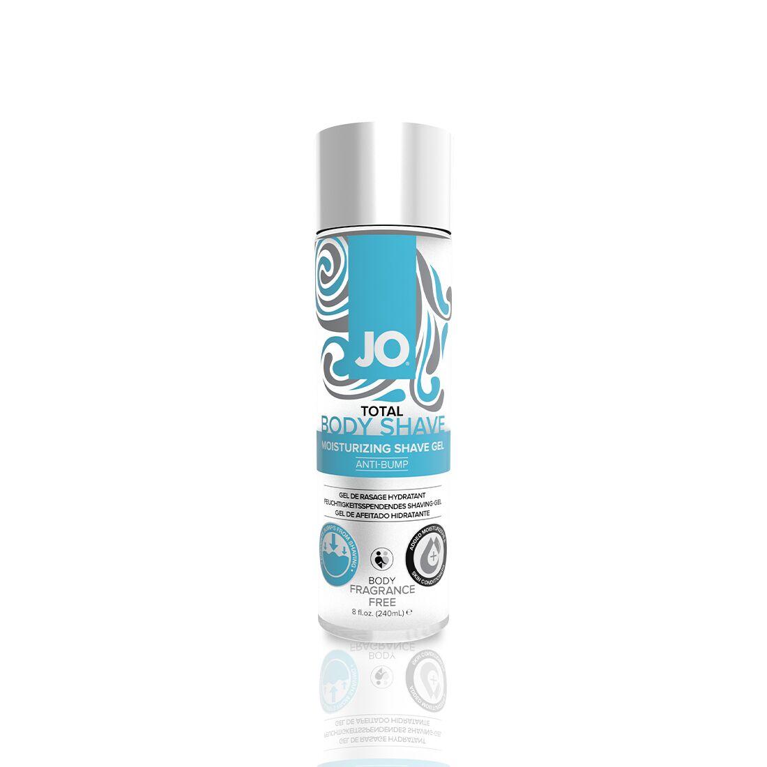 Гель для гоління JO TOTAL BODY — Anti-bump Intimate Shaving Gel (240 мл) зволожувальний 18+