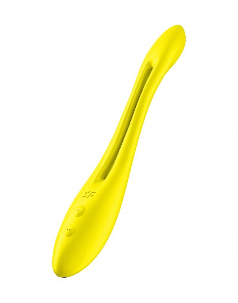 Універсальний гнучкий вібратор для пар Satisfyer Elastic Game Yellow 18+