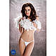 Трусики-стрінги Passion MT012 white  18+, фото 3