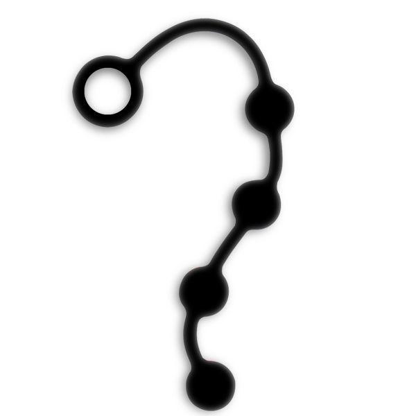 Анальні кульки Nexus Excite Small Anal Beads, силікон, макс. діаметр 2 см 18+