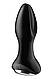 Анальна смарт-вібропробка із перлинним масажем Satisfyer Rotator Plug 2+ Black  18+, фото 6
