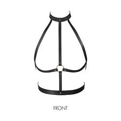 Портупея Bijoux Indiscrets MAZE — H Harness Black 18+