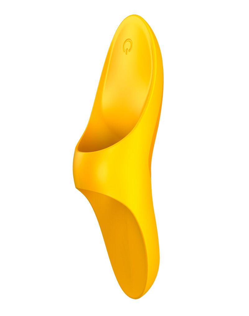 Вібратор на палець Satisfyer Teaser Dark Yellow  18+