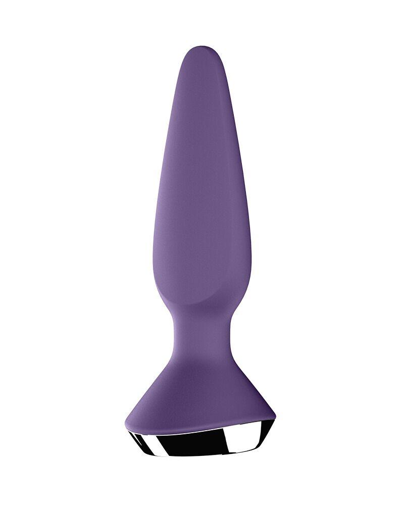 Анальна смарт-вібропробка Satisfyer Plug-ilicious 1 Purple  18+