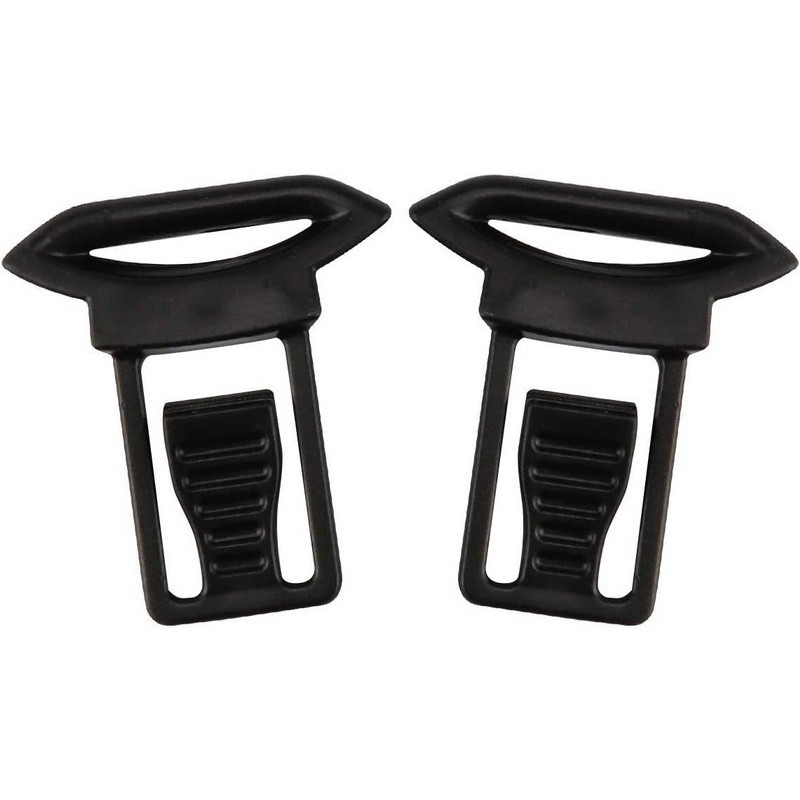 Кліпса для кріплення окулярів на направляючі рейки шолома Goggles Clip Black, 2 шт., фото 1