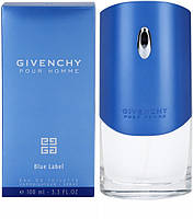 Туалетная вода Givenchy pour Homme Blue Label для мужчин - edt 100 ml