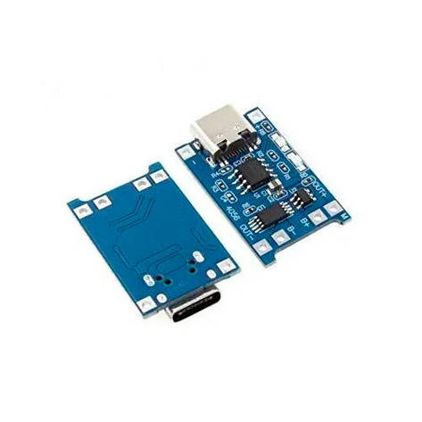 Модуль зарядки літієвих Li-ion батарей від USB Type-C TP4056, X52136 і захист, фото 1