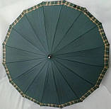 Парасолька-тростина Ziller напівавтомат на 16 спиць / Парасолька антивітер 88913 - E, фото 4