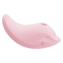 Вібратор та вакуумний стимулятор CuteVibe Heidi Pink 18+