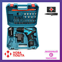 Шурупокрут Makita DF330DWE (12 V 2 A/h Li-Ion) Акумуляторний шурупокрут. набір із шурупокрутом