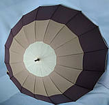 Парасолька-тростина Ziller ZL-403 напівавтомат на 16 спиць / Парасолька антивітер 88903 - E, фото 2