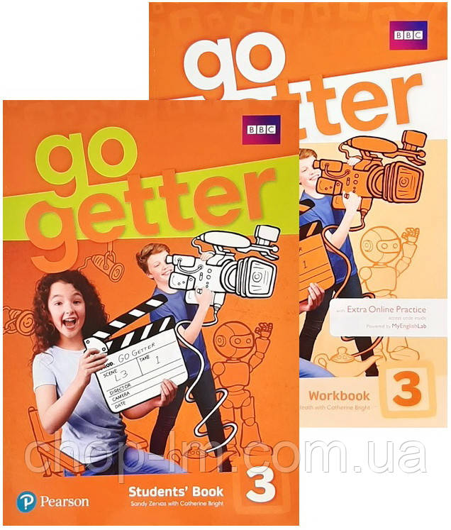 Go-Getter 3 Students' Book + Workbook (Вчебник + зошит) Комплект з англійської мови