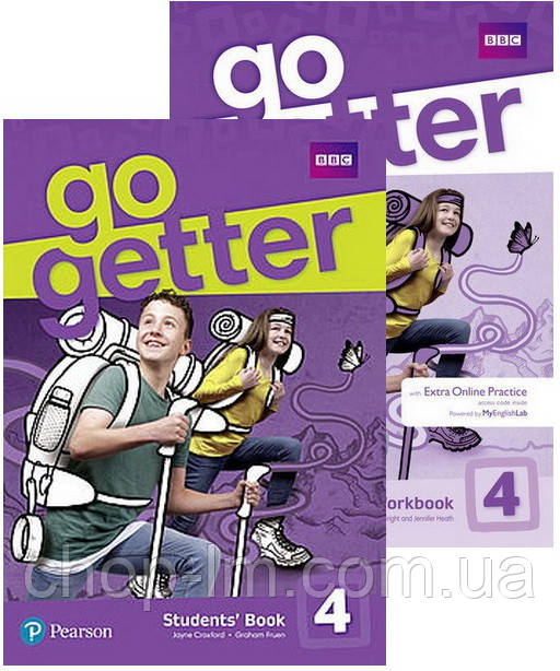 Комплект Go-Getter 4 Students' Book + Workbook (Підручник + зошит) англійською мовою