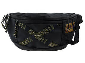 Сумка бананка на пояс CAT Black Bum Bag Cat 84050;01