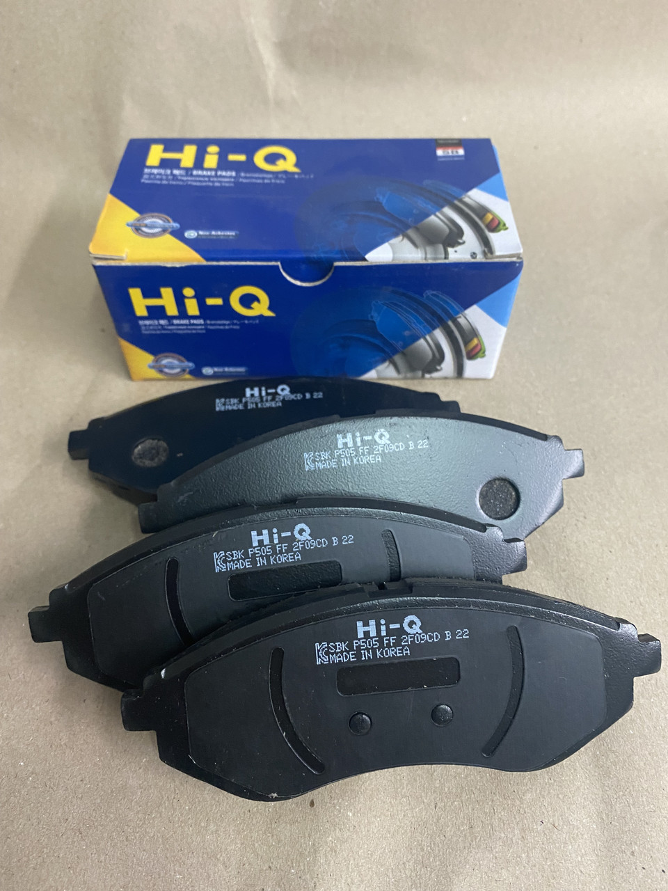 Колодки гальмівні передні Ланос, Матіз, Сенс HI-Q Корея, фото 1