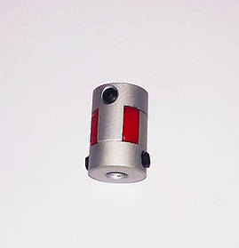 Кулачкова муфта D14xL22 мм (гнучка муфта КД, прогумована) 5 та 5мм