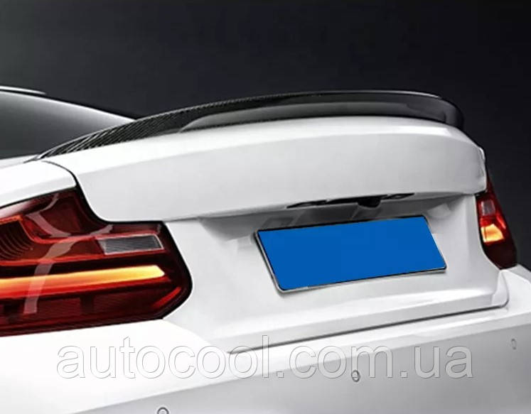 Спойлер кришки багажника (лип спойлер, сабля) для BMW F22 F87 2014-2021 р.в. M-Perfomance
