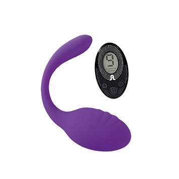 Віброяйце зі стимулятором клітора Adrien Lastic Smart Dream II з пультом LRS, можна під одяг Bomba💣