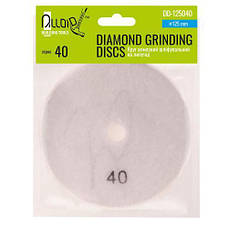 Alloid. Круг алмазний шліфувальний на липучці 125 мм, зерно 40 (DD-125040), фото 2