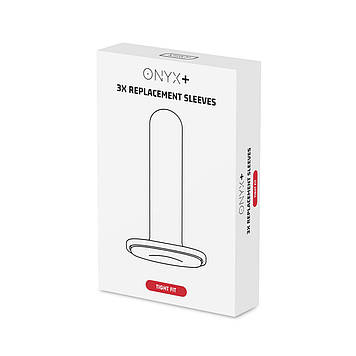 Рукав для Kiiroo Onyx+ Tight (3 шт.), менший діаметр Bomba💣