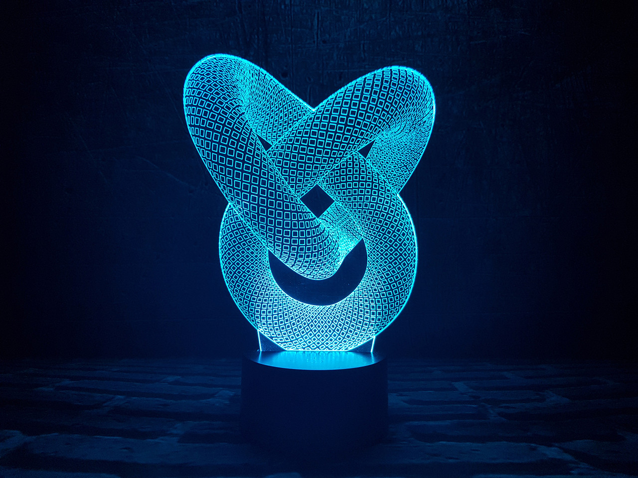 Змінна пластина для 3D каганця "Стрічка Мебіуса" 3DTOYSLAMP
