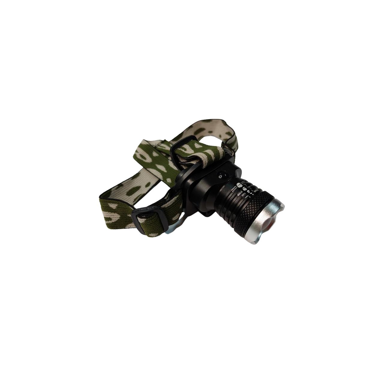 Налобний ліхтарик світлодіодний акумуляторний Headlamp, фото 1