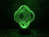 3D світильник нічник з пультом "Фантазія" 3DTOYSLAMP, фото 5