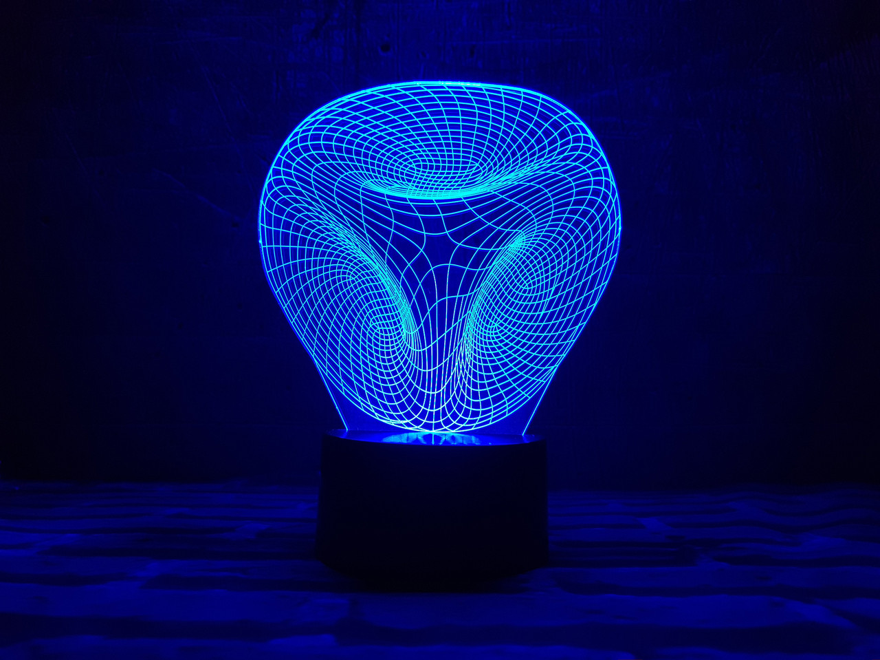 Змінна пластина для 3D каганця "Ілюзія" 3DTOYSLAMP, фото 1