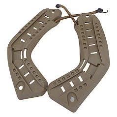 Направляючі рейки, Рейкове кріплення на шолом каску FAST, ТОР-Д, Coyote